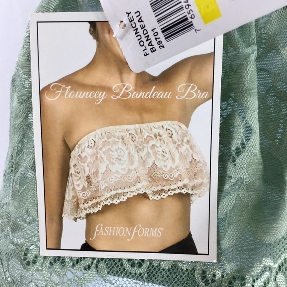 Fashion Forms Flouncy Lace Bandeau Bra NWT - Picture 5 of 9
